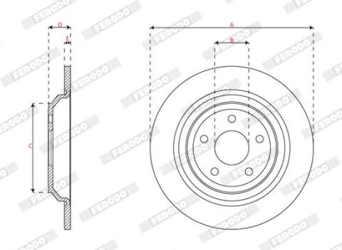 Диск гальмівний Диск гальмівний