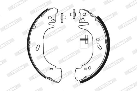 Колодки гальмівні барабанні Колодки гальмівні барабанні