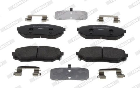 Колодки дискові гальмові (комплект 4 шт)