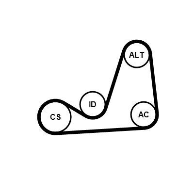 Роликовий модуль натягувача ременя (ролик, ремінь) Роликовий модуль натягувача ременя (ролик, ремінь)