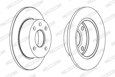 Диск гальмівний