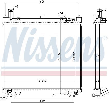Радиатор охлаждения Радиатор охлаждения