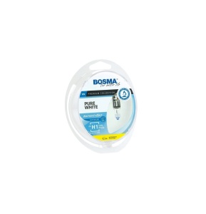 Лампа галогенная H1 12V 55W P14,5S PURE WHITE (комплект)