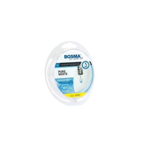 Лампа галогенна H1 12V 55W P14,5S PURE WHITE (комплект) Лампа галогенна H1 12V 55W P14,5S PURE WHITE (комплект)