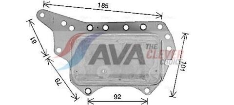 Олійний радіатор VAUXHALL VIVARO (2015) 1.6 CDTI