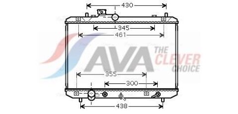 Радіатор охолодження SUZUKI SWIFT (2005) 1.3