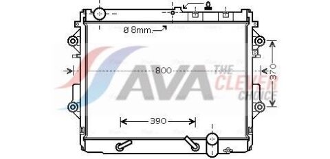 Радіатор охолодження TOYOTA LAND CRUISER (2008) LAND CRUISER 200 4.5 D4D Радіатор охолодження TOYOTA LAND CRUISER (2008) LAND CRUISER 200 4.5 D4D
