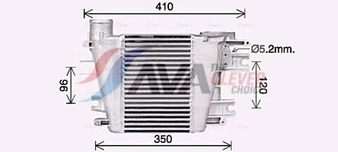 Інтеркулер NISSAN PATROL GR (1998) 3.0 TDI