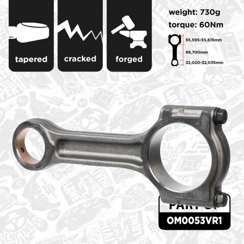 Комплект шатунов