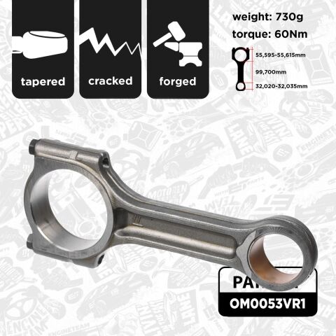 Комплект шатунов