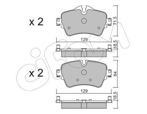 Колодки гальм передн. MINI Cooper 13- BMW