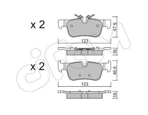 Колодки гальмівні дискові BMW Колодки гальмівні дискові BMW