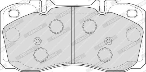 Колодки гальмівні дискові Колодки гальмівні дискові