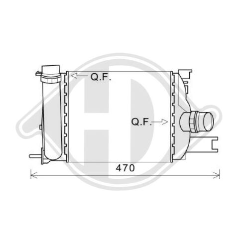 Охолоджувач наддувального повітря