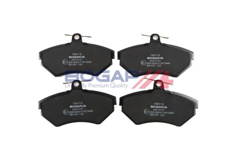 Колодки гальмівні (передні) Seat Cordoba/Ibiza/VW Caddy/Golf/Polo 91-04/Passat B3/B4 88-97 Колодки гальмівні (передні) Seat Cordoba/Ibiza/VW Caddy/Golf/Polo 91-04/Passat B3/B4 88-97