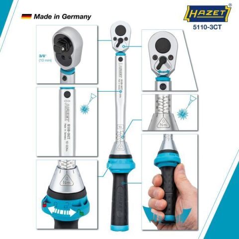 Ключ динамометричний 3/8" 10-60 Нм 320 мм