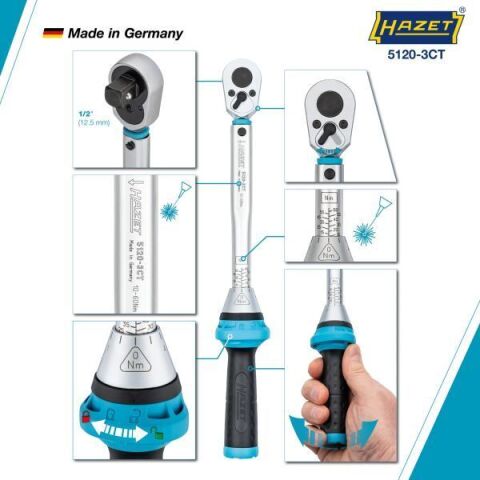 Ключ динамометричний 1/2" 10-60 Нм 320 мм Ключ динамометричний 1/2" 10-60 Нм 320 мм