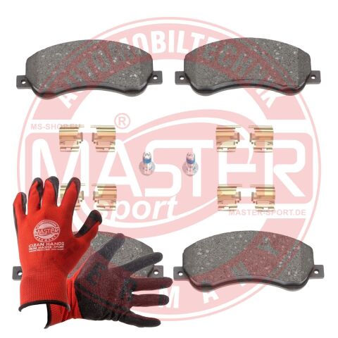 Комплект гальмівних накладок, дискове гальмо