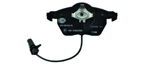 Комплект гальмівних накладок, дискове гальмо