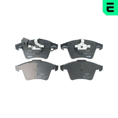 Комплект гальмівних накладок, дискове гальмо