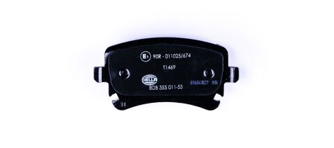 Комплект гальмівних накладок, дискове гальмо