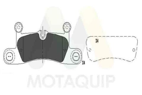 Комплект тормозных колодок, дисковый тормоз