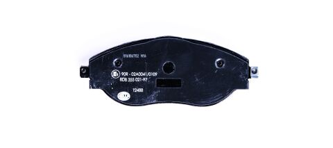 Комплект гальмівних накладок, дискове гальмо Комплект гальмівних накладок, дискове гальмо