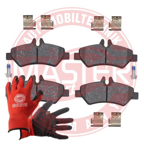 Комплект гальмівних накладок, дискове гальмо Комплект гальмівних накладок, дискове гальмо