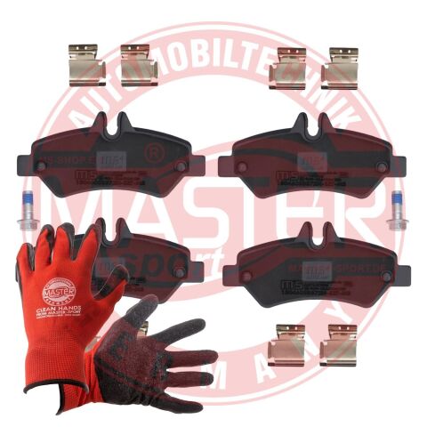 Комплект гальмівних накладок, дискове гальмо Комплект гальмівних накладок, дискове гальмо