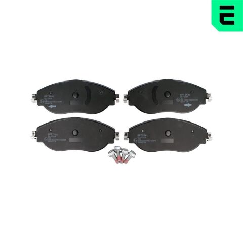 Комплект гальмівних накладок, дискове гальмо Комплект гальмівних накладок, дискове гальмо