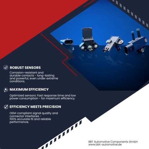 Датчик, температура выхлопных газов