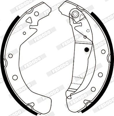 Комплект тормозных колодок