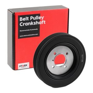 Шків, колінчатий вал