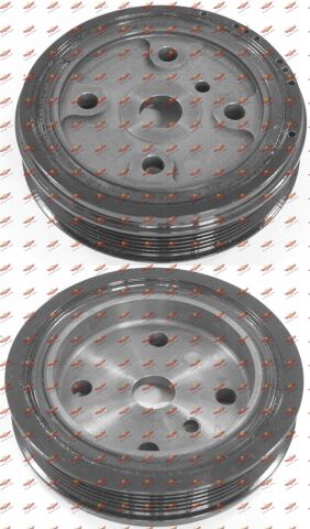 Ременный шкив, коленчатый вал