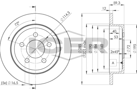 Гальмівний диск Гальмівний диск