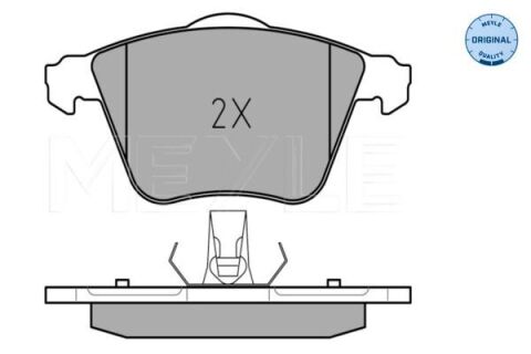 Комплект гальмівних накладок, дискове гальмо Комплект гальмівних накладок, дискове гальмо