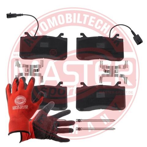 Комплект гальмівних накладок, дискове гальмо Комплект гальмівних накладок, дискове гальмо