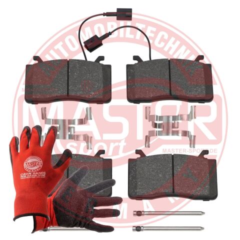 Комплект гальмівних накладок, дискове гальмо Комплект гальмівних накладок, дискове гальмо