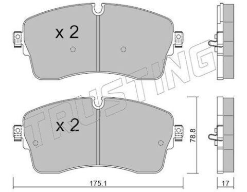 Комплект тормозных колодок, дисковый тормоз Комплект тормозных колодок, дисковый тормоз