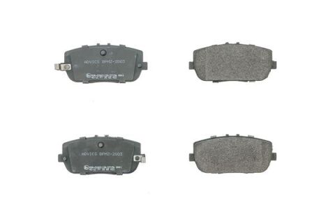 Комплект тормозных колодок, дисковый тормоз