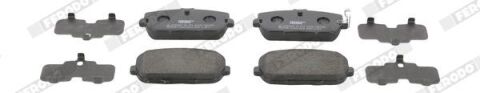 Комплект тормозных колодок, дисковый тормоз
