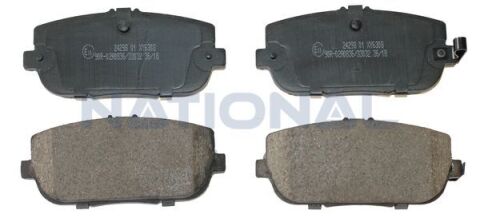 Комплект гальмівних накладок, дискове гальмо Комплект гальмівних накладок, дискове гальмо