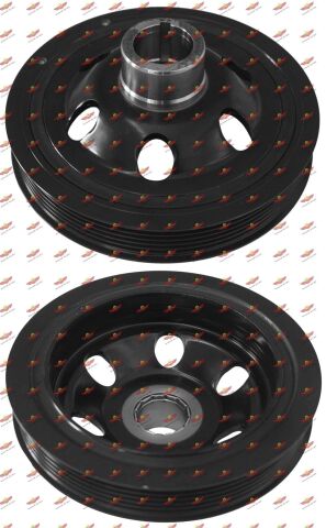 Ременный шкив, коленчатый вал