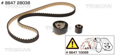 Комплект зубчастих ременів