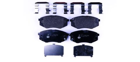 Комплект гальмівних накладок, дискове гальмо Комплект гальмівних накладок, дискове гальмо