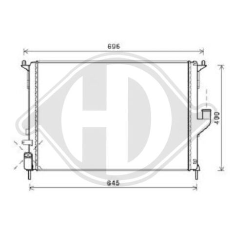 Радіатор, система охолодження двигуна Радіатор, система охолодження двигуна