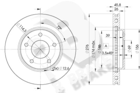 Тормозной диск
