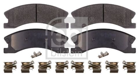 Комплект гальмівних накладок, дискове гальмо