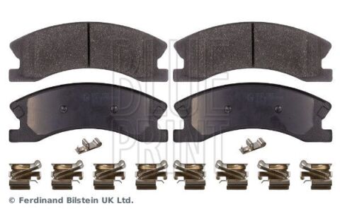 Комплект гальмівних накладок, дискове гальмо Комплект гальмівних накладок, дискове гальмо