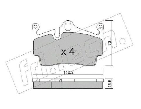 Комплект тормозных колодок, дисковый тормоз Комплект тормозных колодок, дисковый тормоз